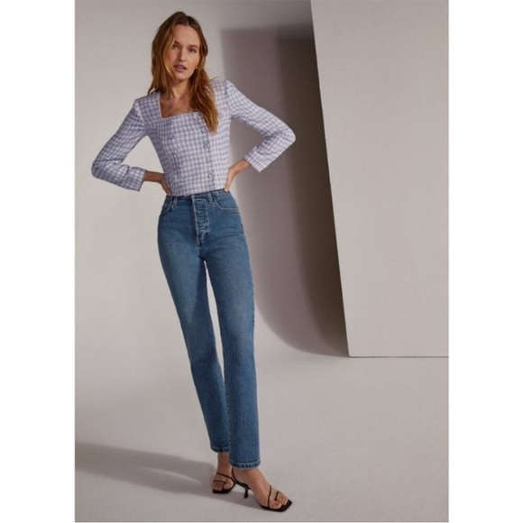 💕FAVORITE DAUGHTER💕 Dasha Top ~ Lilac Tweed 14 - Picture 2 of 7